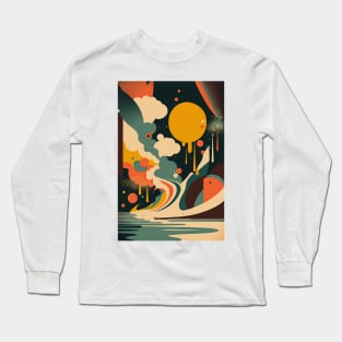 Abstract 3 Long Sleeve T-Shirt